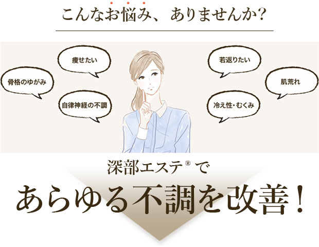 こんなお悩み、ありませんか?